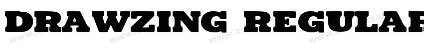 Drawzing Regular字体转换
